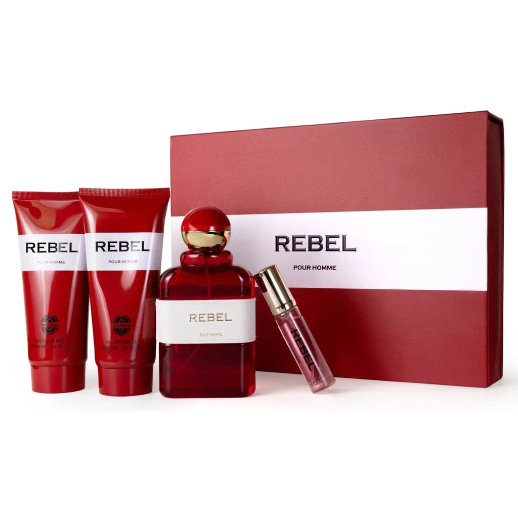 Mush Mush Rebel 4-Piece Set 3.4oz Men EDP Spray — 1