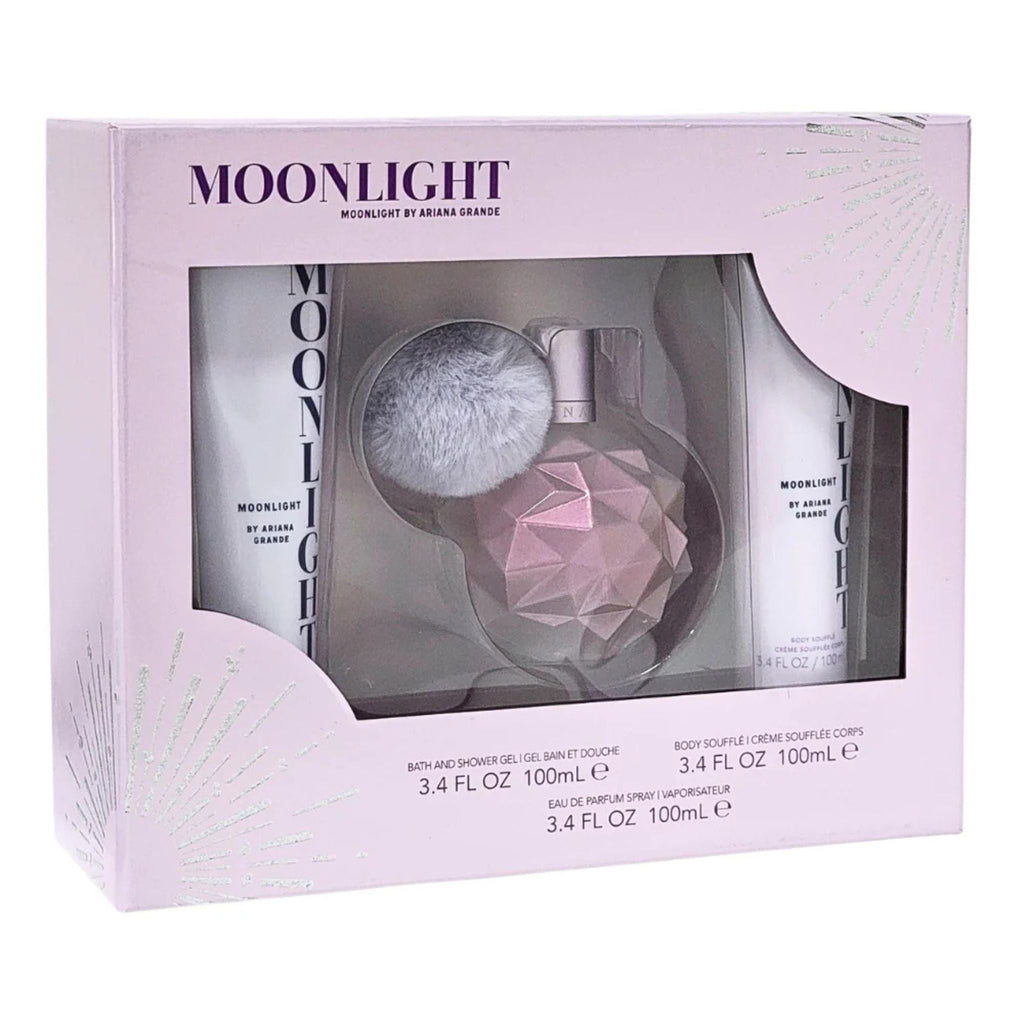 Ariana Grande Moonlight 3-Piece Set 3.4oz Women EDP Spray — 1