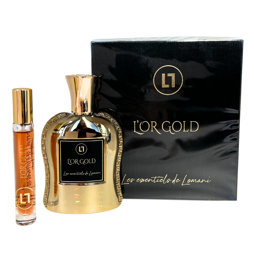 Lomani L'or Gold 3.3oz Unisex EDP Spray — 1