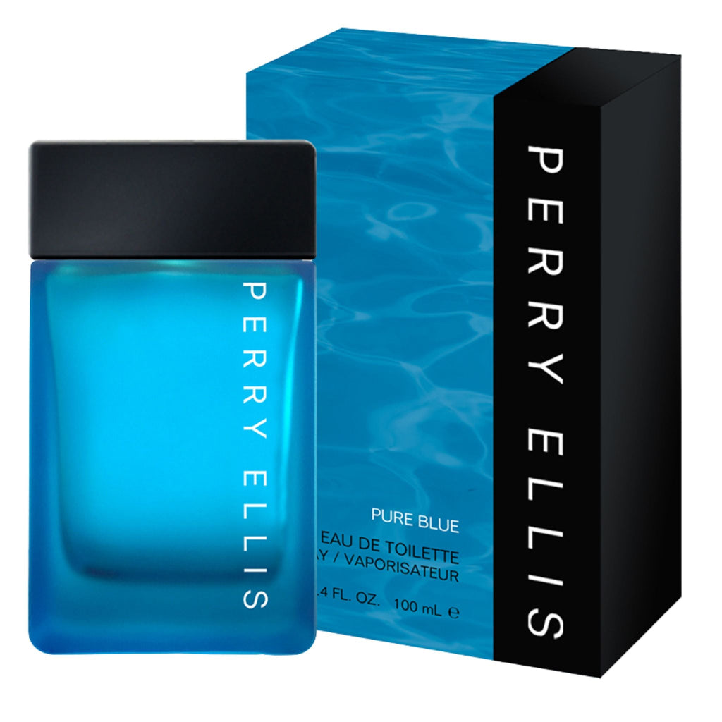 Perry Ellis Pure Blue 3.4oz Men EDT Spray — 1