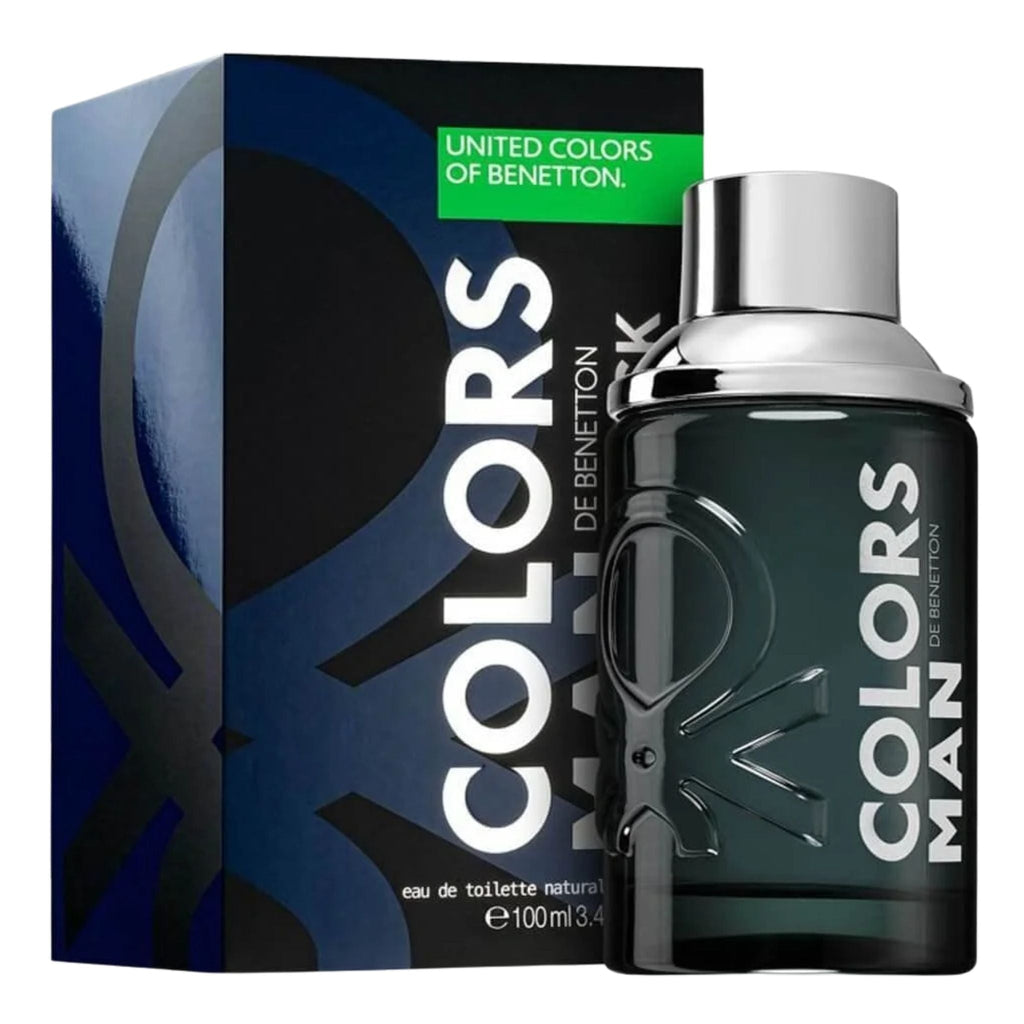 Benetton Color Black 3.4oz Men EDT Spray — 1