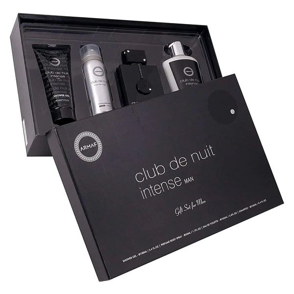 Armaf Club De Nuit Intense 4-Piece Set 3.6oz Men EDT Spray — 1