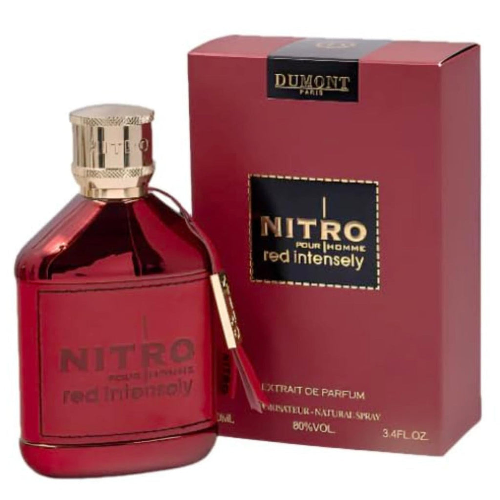 Dumont Nitro Red Intensely 3.4oz Men EDP Spray — 1
