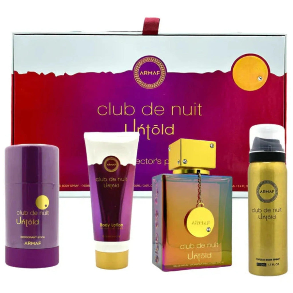 CLUB DE NUIT Untold SET 4p 3.6oz — 1