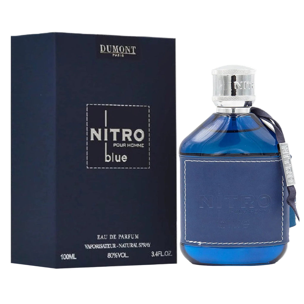 Dumont Nitro Blue 3.4oz Men EDP Spray — 1