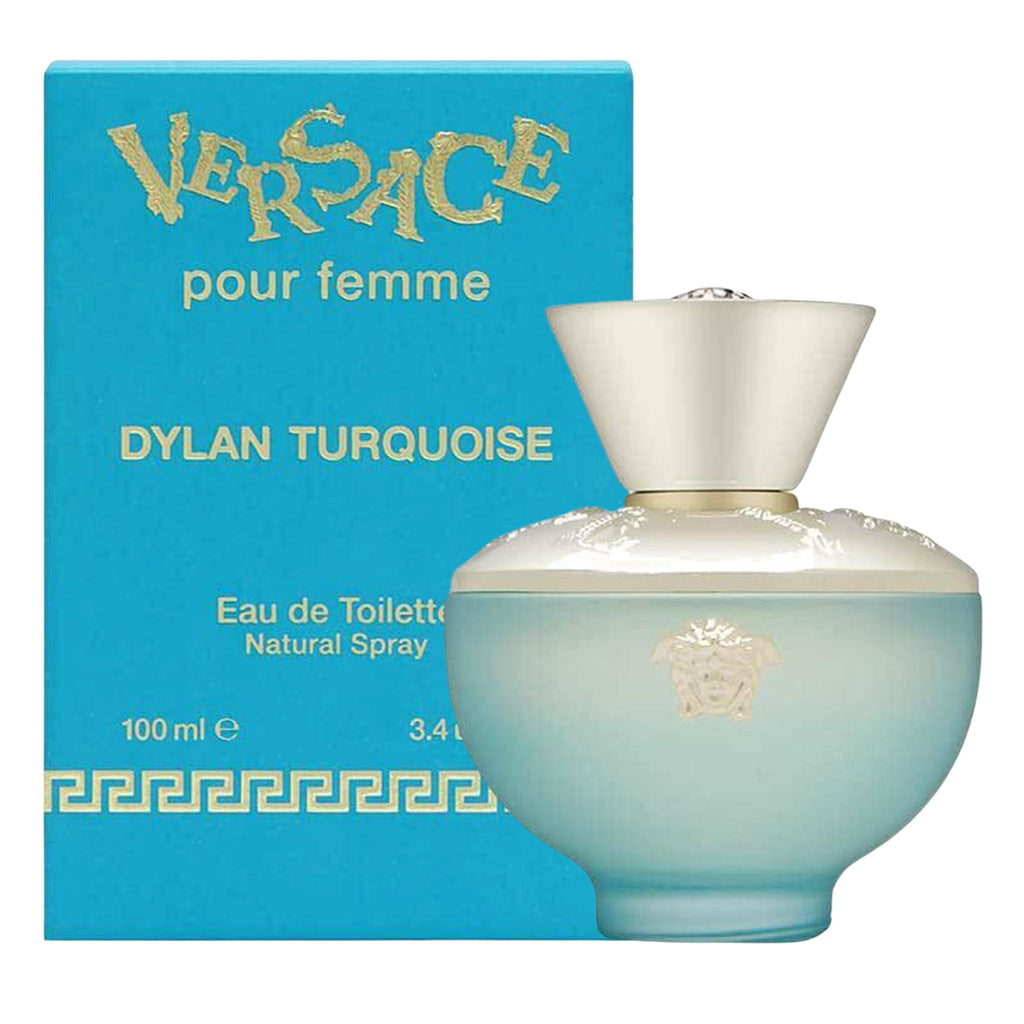 Versace Pour Femme Dylan Turquoise 3.4oz EDT Women Spray — 1