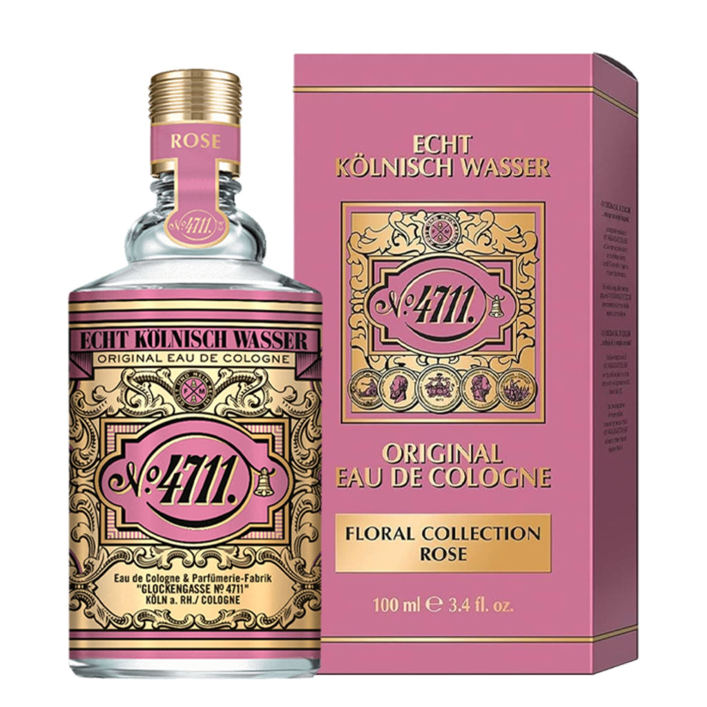 4711 Floral Rose 3.4oz Unisex EDC Spray — 1