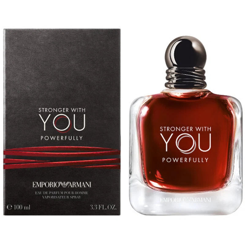 Giorgio Armani Stronger With You Powerfully 3.4oz Men Spray — 1