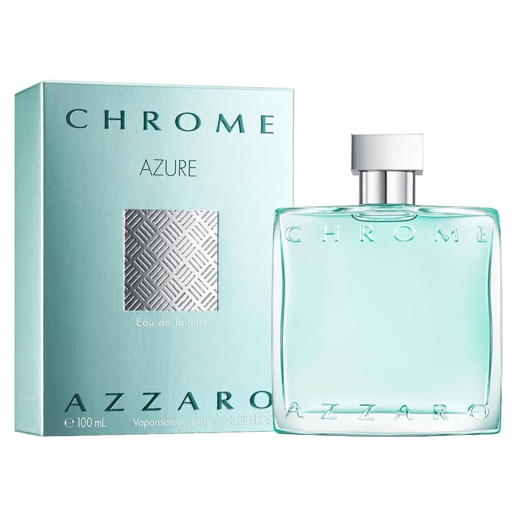 Azzaro Chrome Azure 3.3oz Men EDT Spray — 1