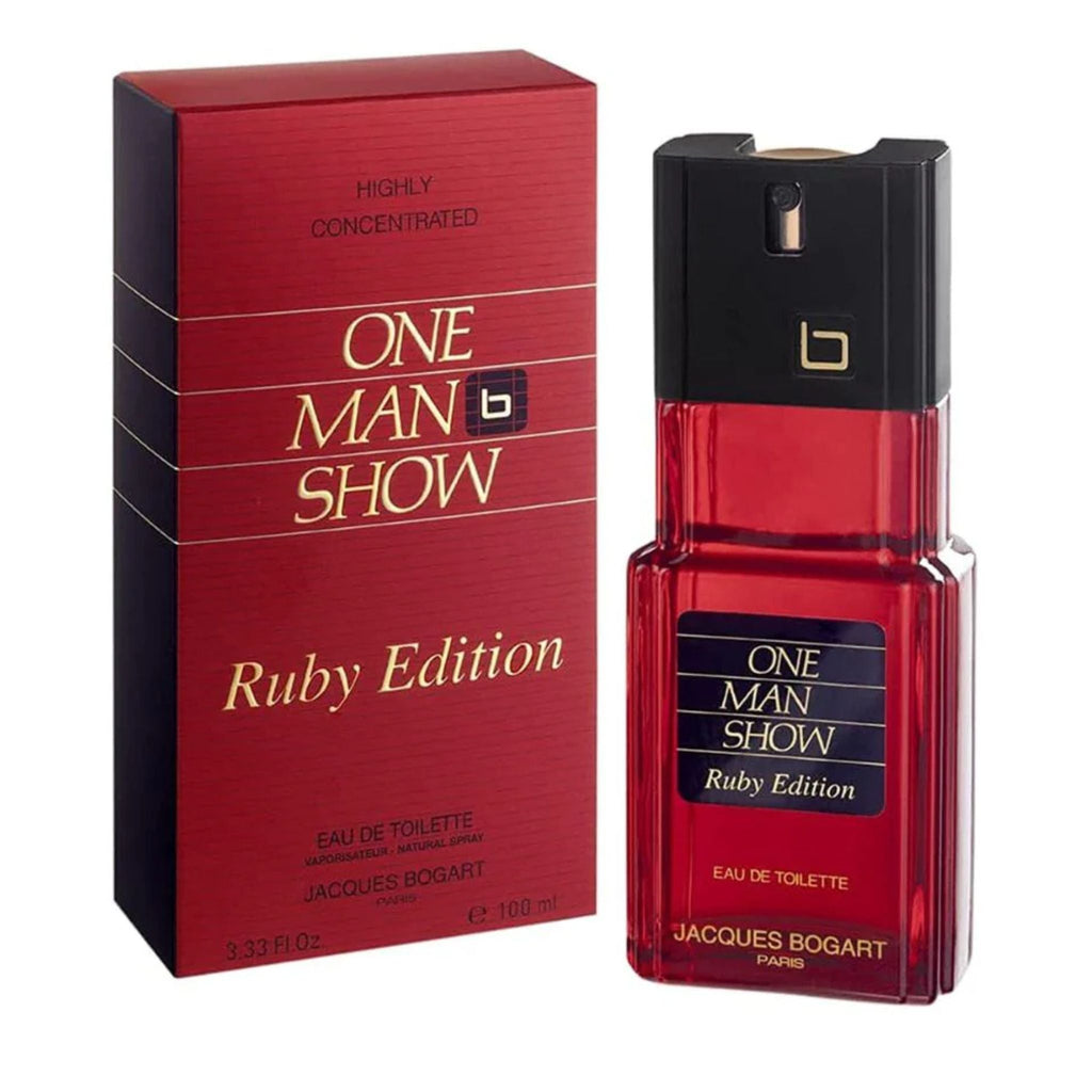 ONE MAN SHOW RUBY 3.3oz Men EDT SP — 1