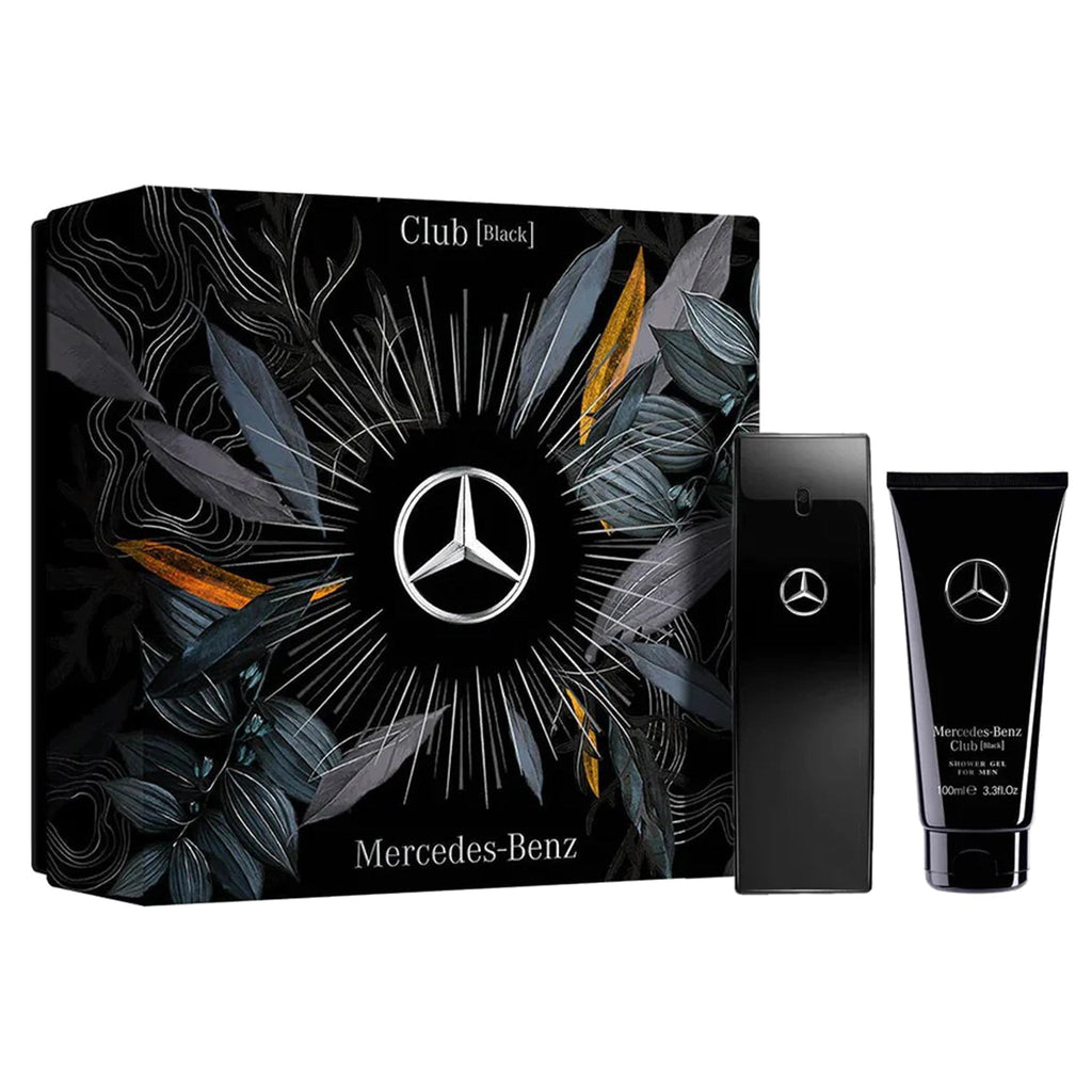 Mercedes-Benz Club Black 2-Piece Set 3.30oz Men EDT Spray — 1