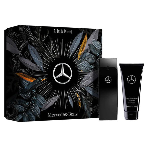 Mercedes-Benz Club Black 2-Piece Set 3.30oz Men EDT Spray — 1