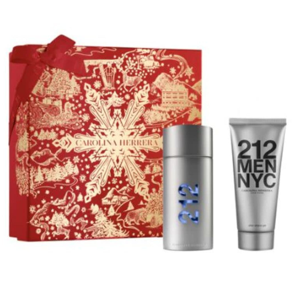 Carolina Herrera 212 2-Piece Set 3.4oz Men EDT Spray — 1