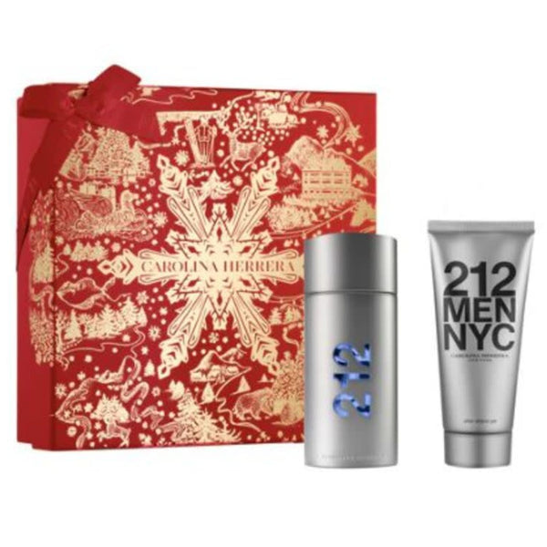 Carolina Herrera 212 2-Piece Set 3.4oz Men EDT Spray — 1