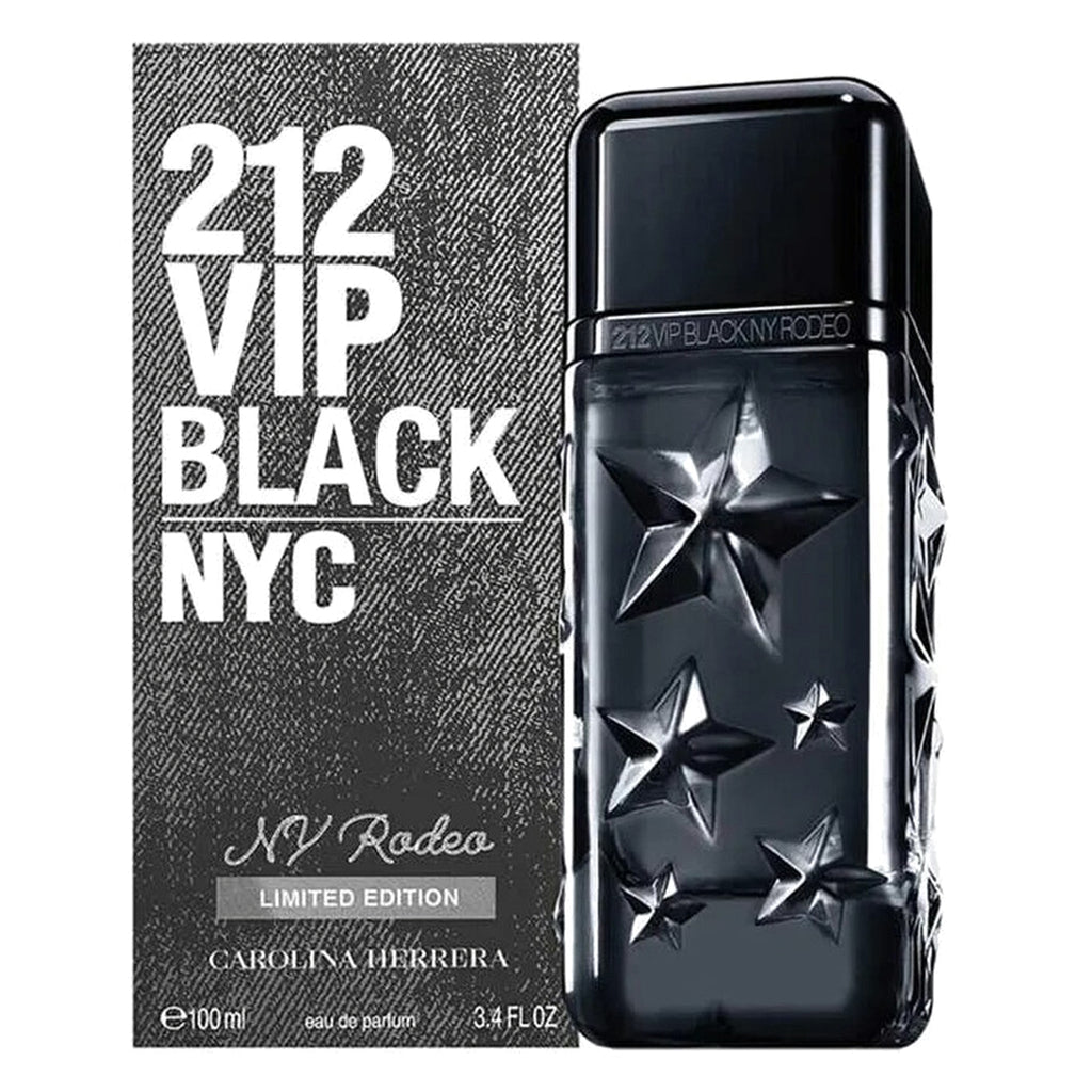 Carolina Herrera 212 VIP Black NY Rodeo 3.4oz Men EDP Spray — 1