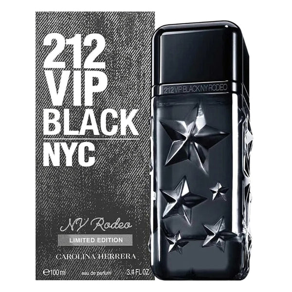 Carolina Herrera 212 VIP Black NY Rodeo 3.4oz Men EDP Spray — 1