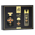 Lattafa Al Qiam Gold 3-Piece Set 3.4oz Unisex EDP Spray — 1