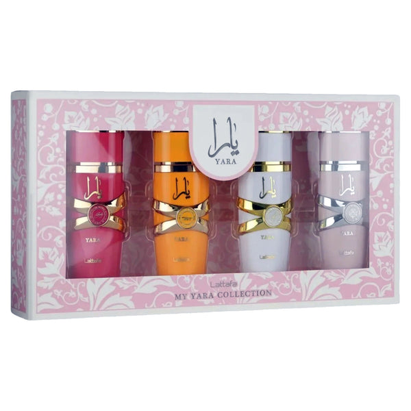 Lattafa Yara Mini 4-Piece Set 0.84oz Women EDP Spray — 1