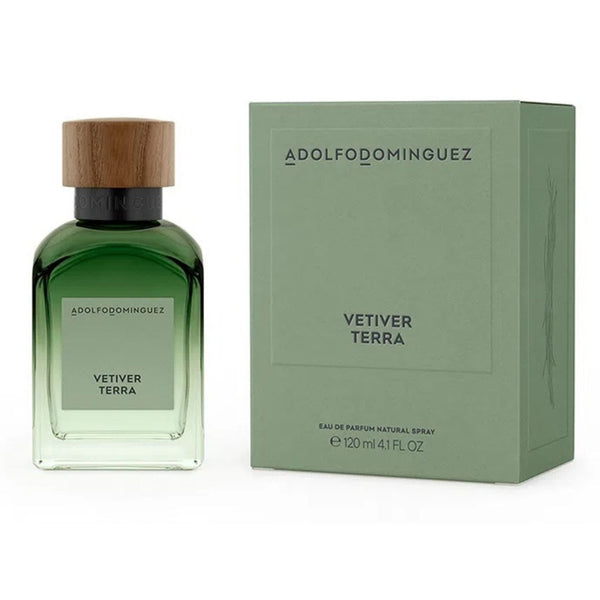 Adolfo Dominguez Vetiver Terra 4.1oz Men EDP Spray — 1