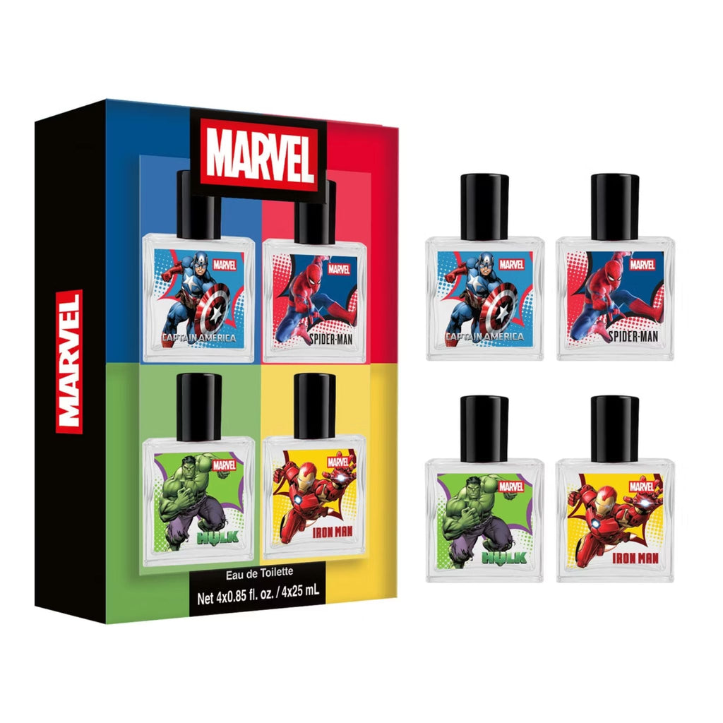 Marvels Mini Set 4x0.85oz Kids EDT Spray — 1