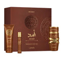 Lattafa Asad Bourbon 3-Piece Set 3.4oz Men EDP — 1