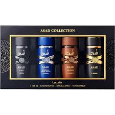 Lattafa Asad Mini Collection 4x0.8oz Unisex EDP Splash — 1