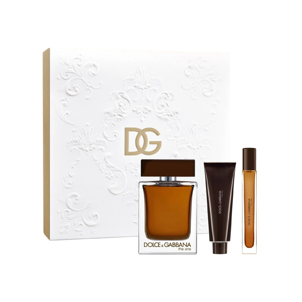 Dolce & Gabbana The One for Men 3-Piece 3.3oz Men EDP Spray — 1