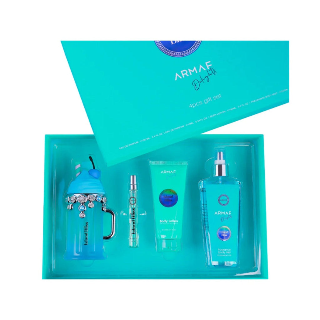 Armaf Island Bliss 4-Piece Set 3.4oz Women EDP Spray — 1