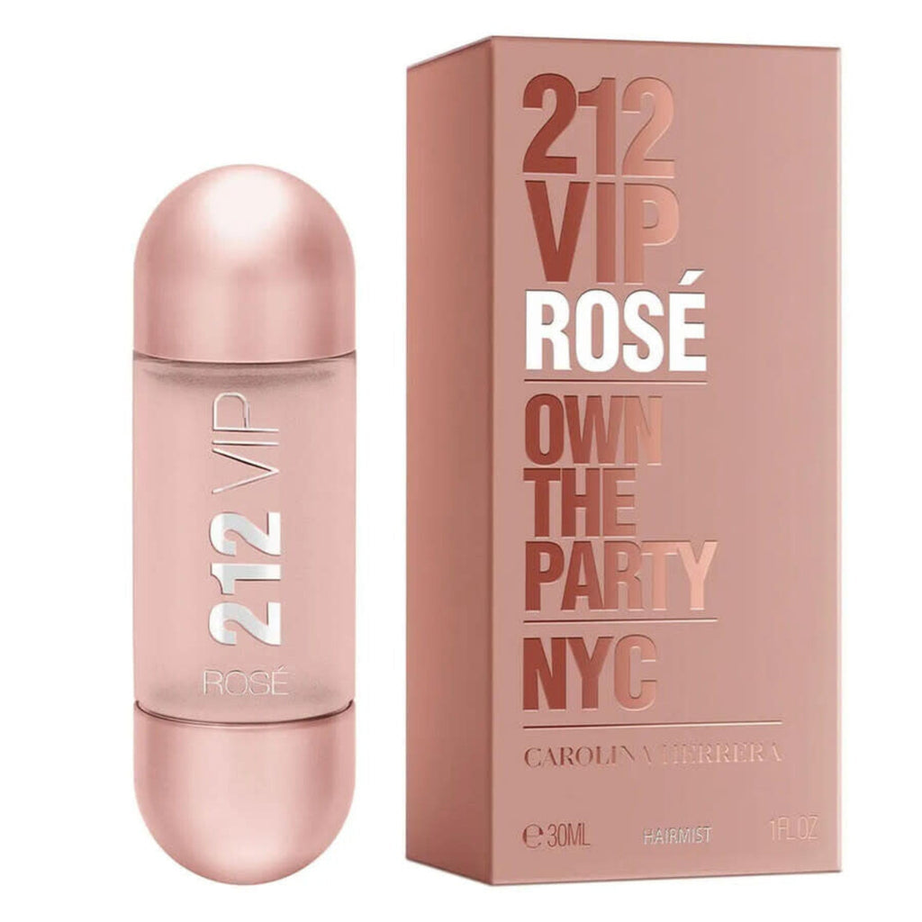 Carolina Herrera 212 VIP Rose Hair Mist 1.0oz Women Spray — 1