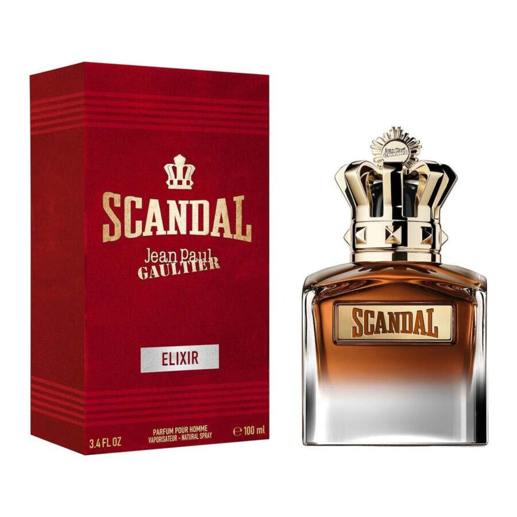 Jean Paul Gaultier Scandal Pour Homme Elixir 3.4oz Men Parfum Spray — 1