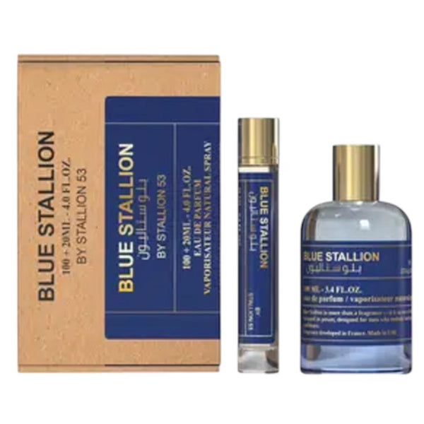 Emper Blue Stallion 53 2-Piece 3.4oz Unisex EDP Spray — 1
