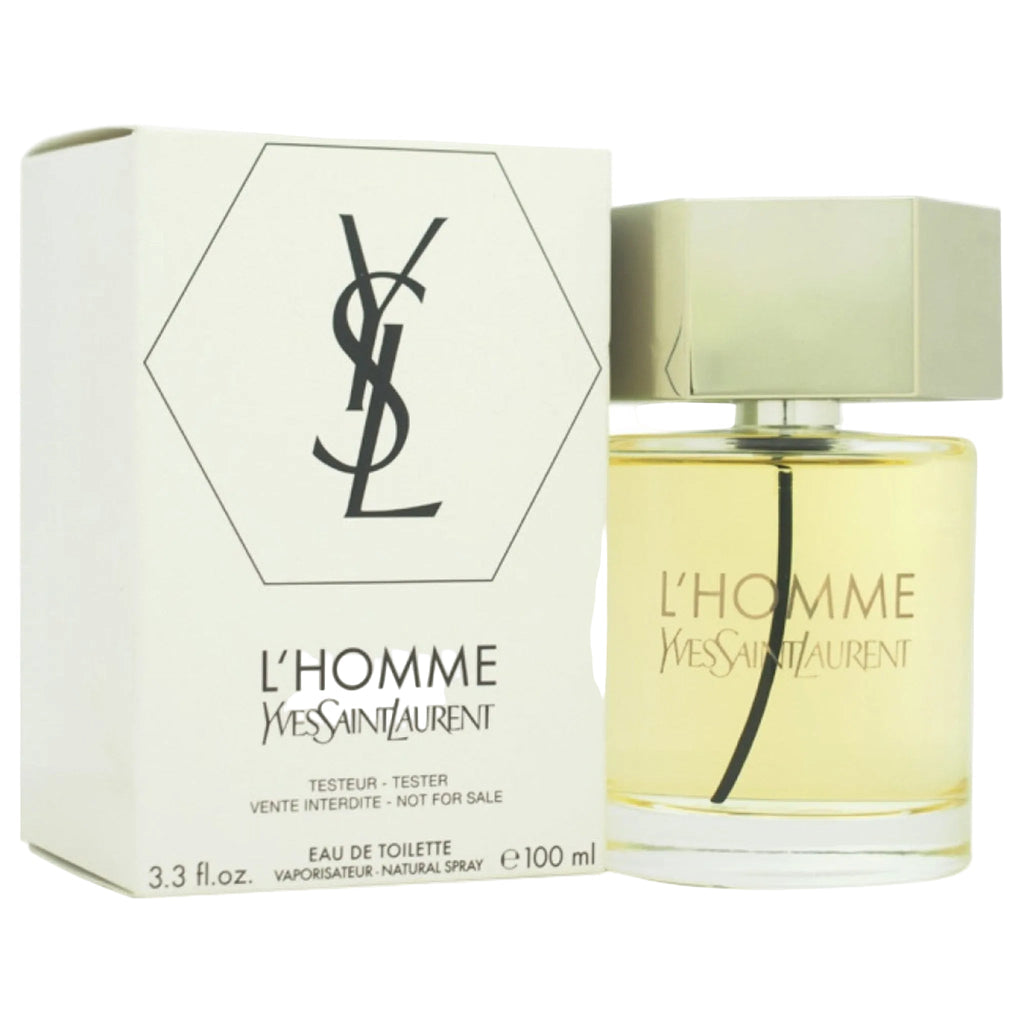 Yves Saint Laurent L'Homme 3.3oz Men EDT Spray Tester — 1