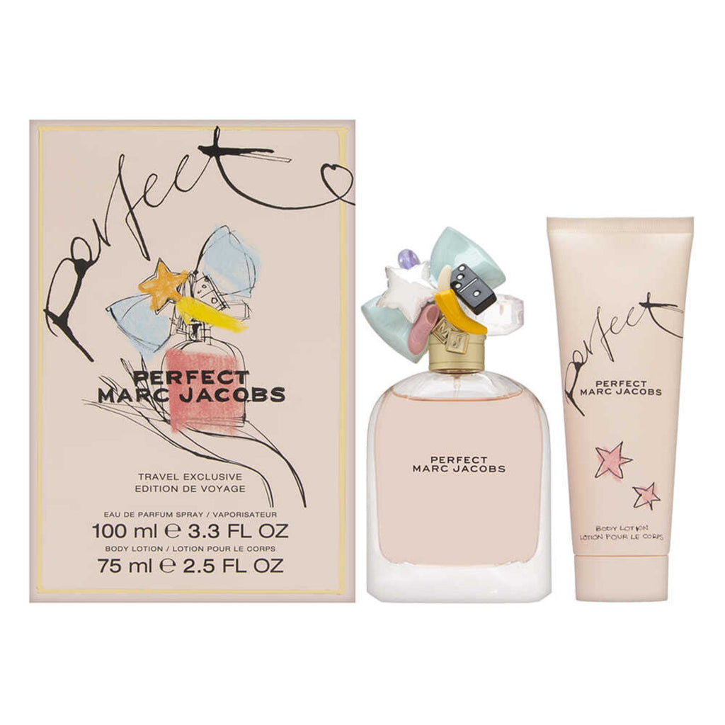 Marc Jacobs Perfect 2-Piece Set 3.4oz Women EDP Spray — 1