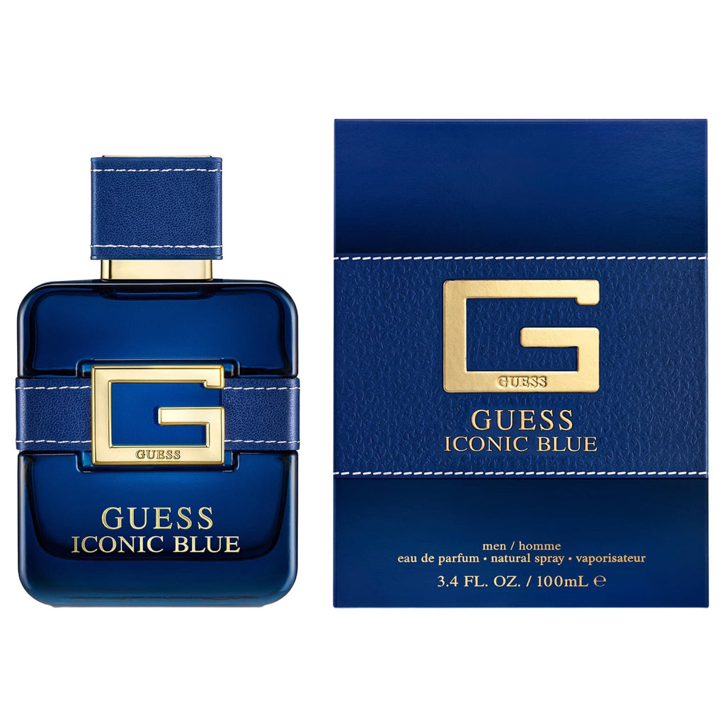 Guess Iconic Blue 3.4oz Men EDP Spray — 1
