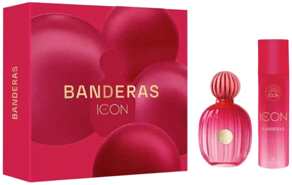Antonio Banderas The Icon 2-Piece Set 3.4oz Women EDP Spray — 1
