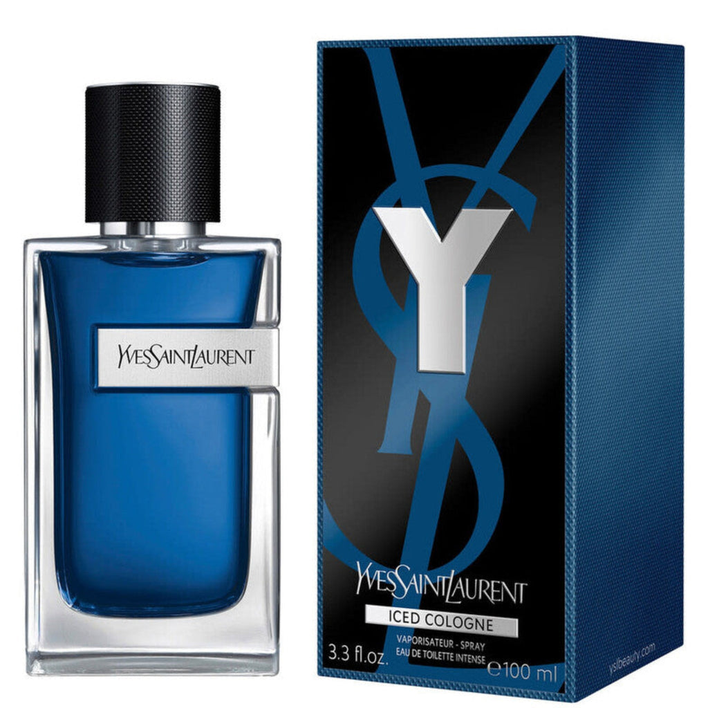 Yves Saint Laurent Y Iced Cologne Intense 3.3oz Men EDT Spray — 1