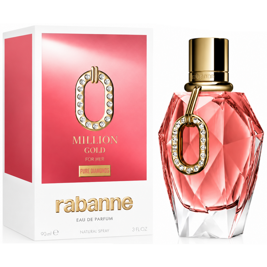 Paco Rabanne Million Gold Pure Diamonds 3.0oz Women EDP Spray — 1