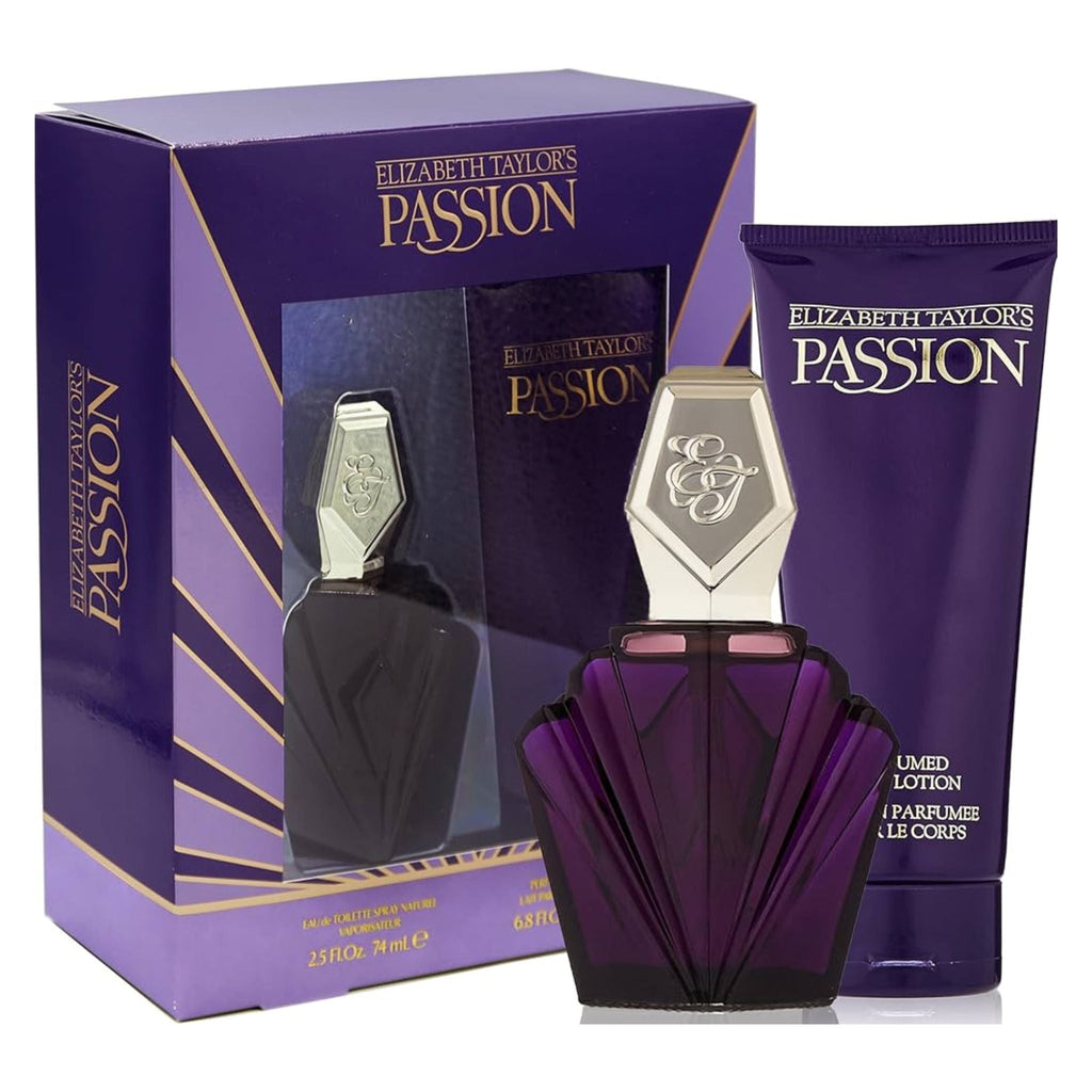Elizabeth Taylor Passion 2-Piece Set 2.5oz Women EDT Spray — 1