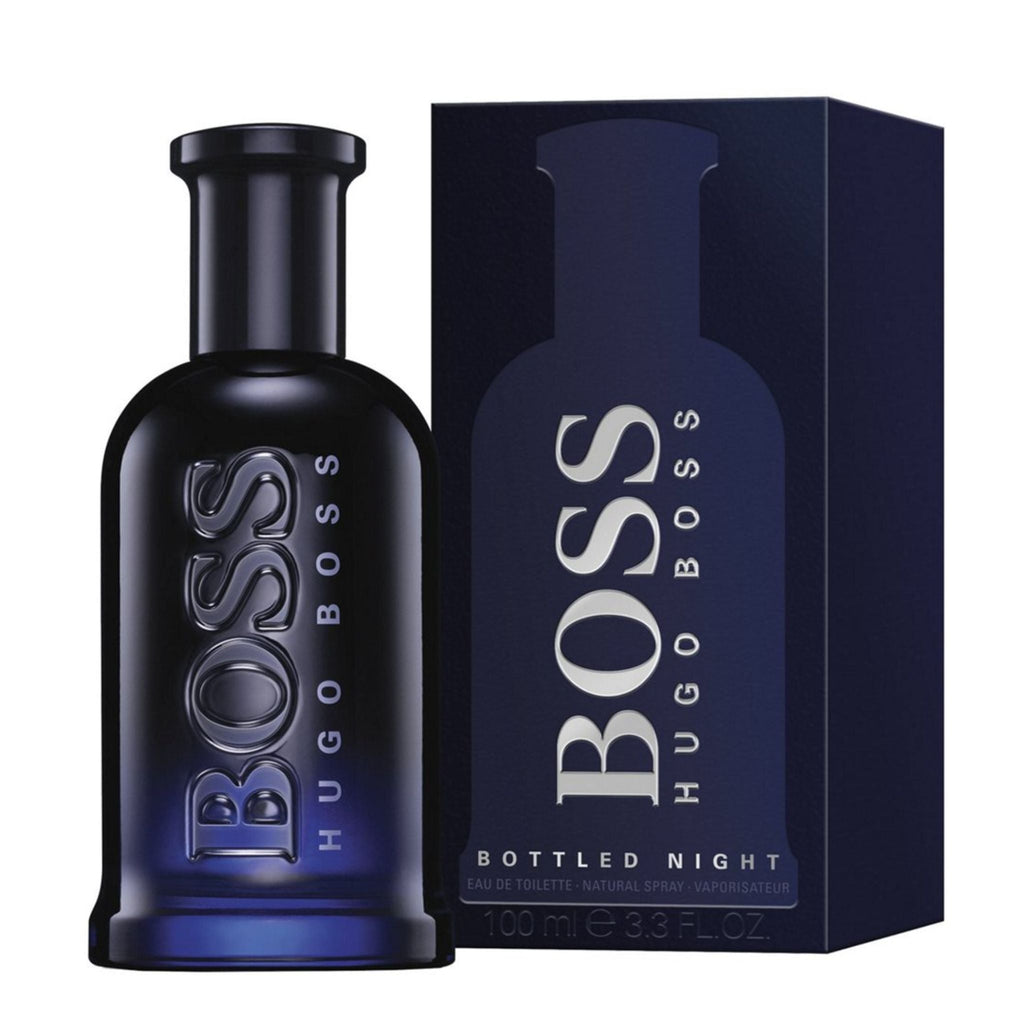 Hugo Boss Bottled Night 3.3oz Men EDT Spray — 1