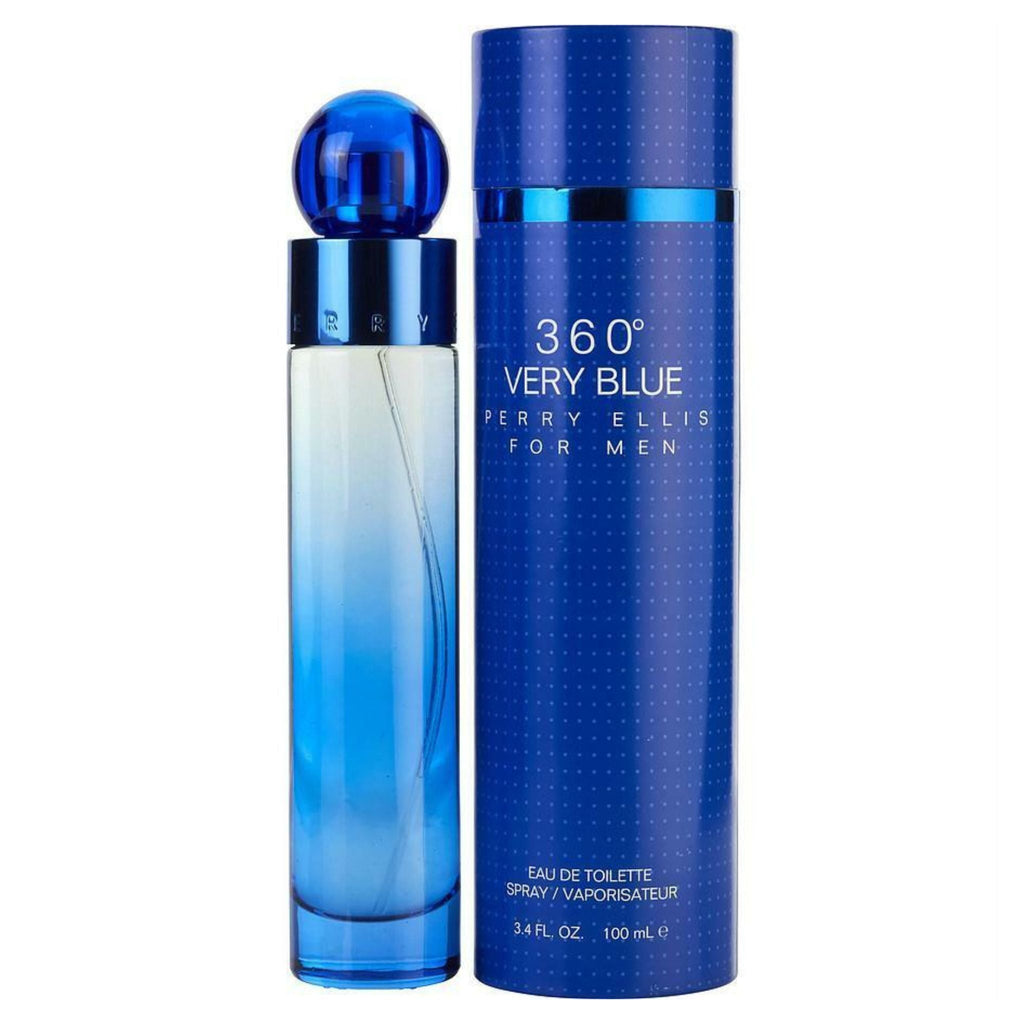 Perry Ellis 360 Very Blue 3.4oz Men EDT Spray — 1