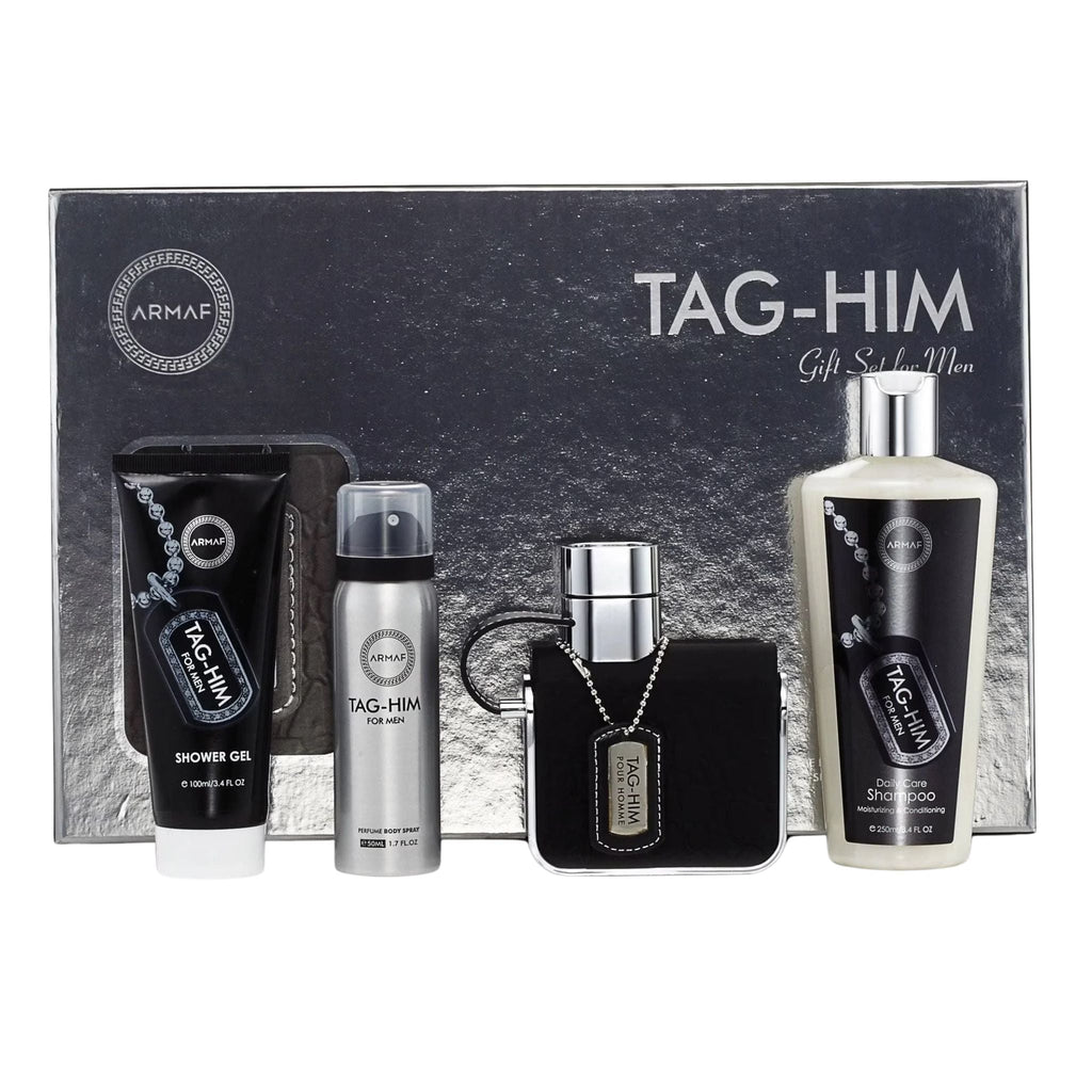Armaf Tag Him 4-Piece Set 3.4oz Men EDP Spray — 1