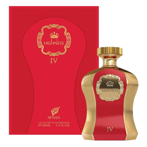 Afnan Highness IV Red 3.4oz Women EDP Spray — 1