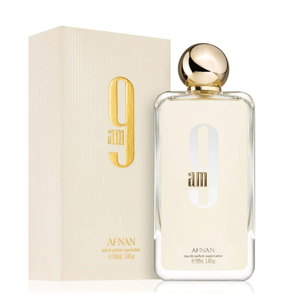 Afnan 9am White 3.4oz Men EDP Spray — 1