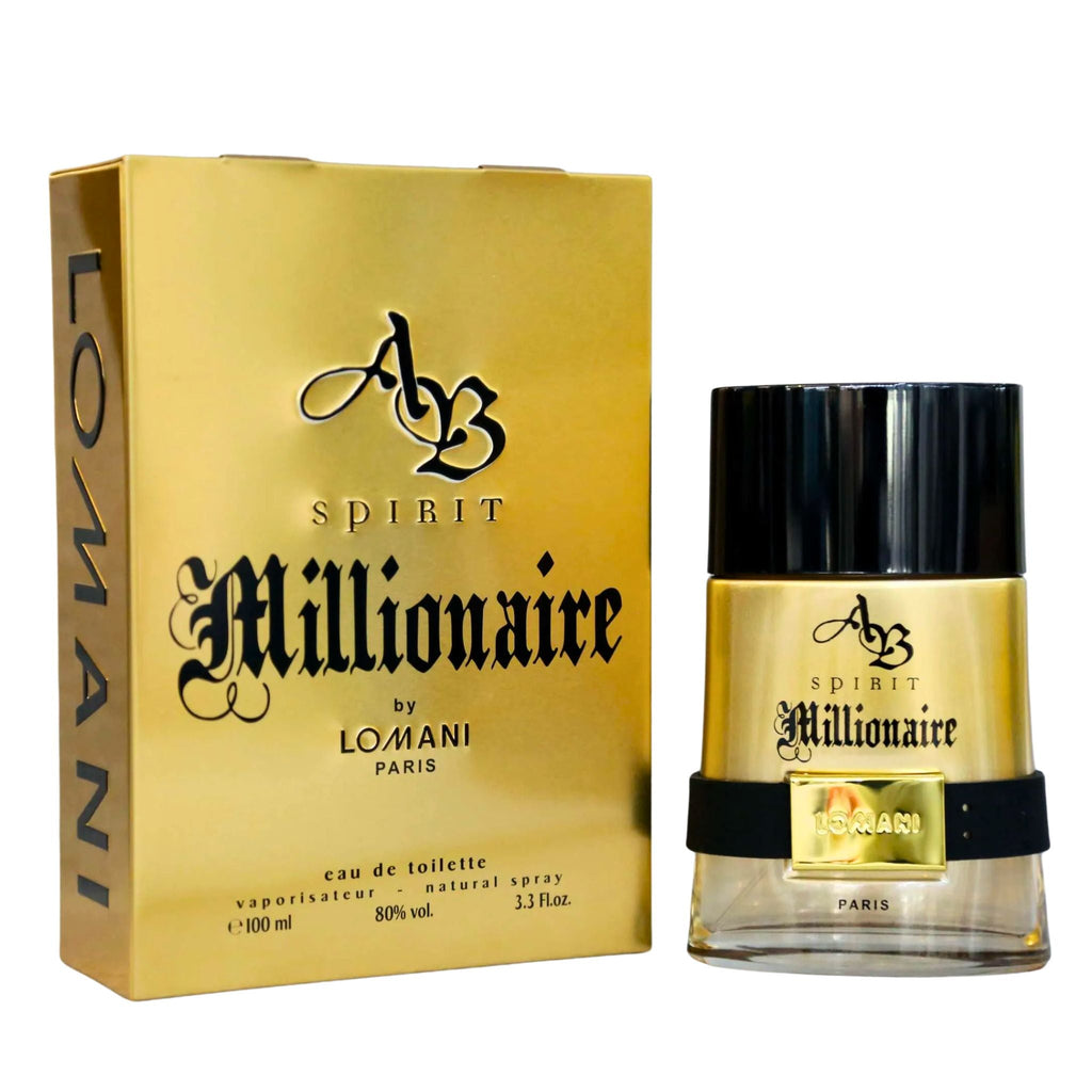 Lomani AB Spirit Millionaire 3.3oz Men EDT Spray — 1