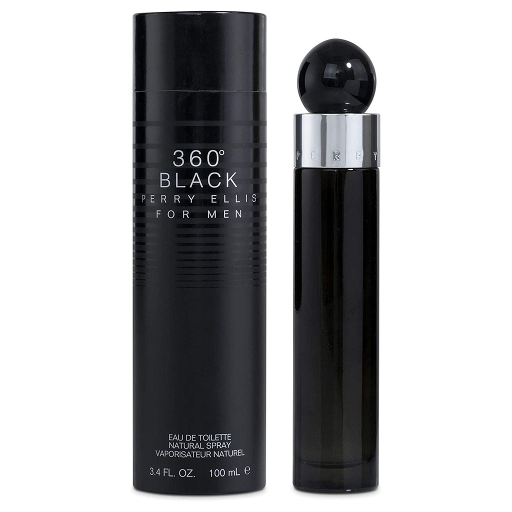 Perry Ellis 360 Black 3.4oz Men EDT Spray — 1