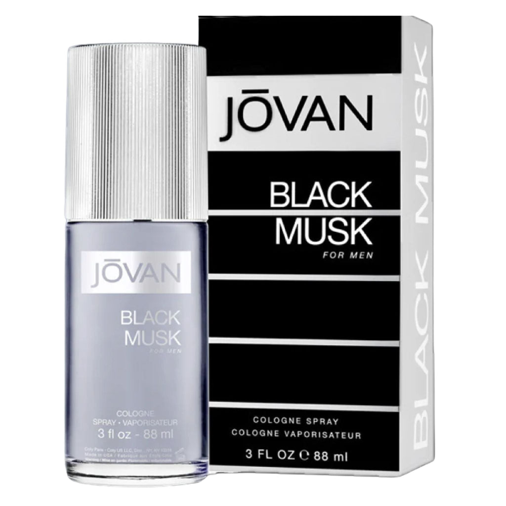 Jovan Musk Black 3.0oz Men EDC Spray — 1