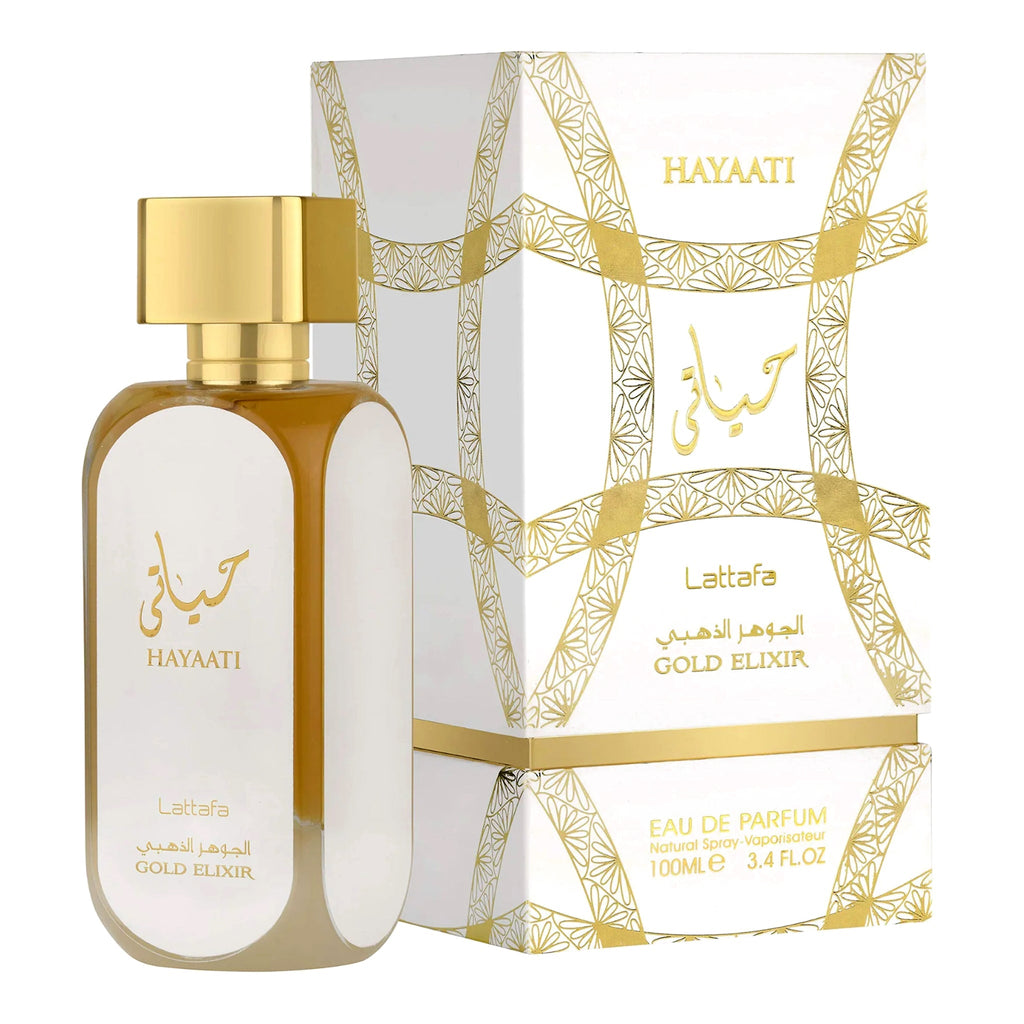 Lattafa Hayaati Gold Elixir 3.4oz Unisex EDP Spray — 1