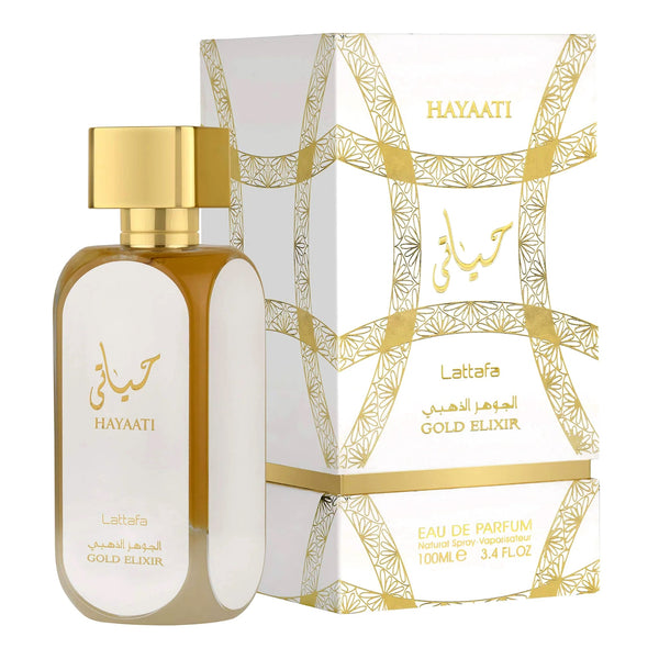 Lattafa Hayaati Gold Elixir 3.4oz Unisex EDP Spray — 1