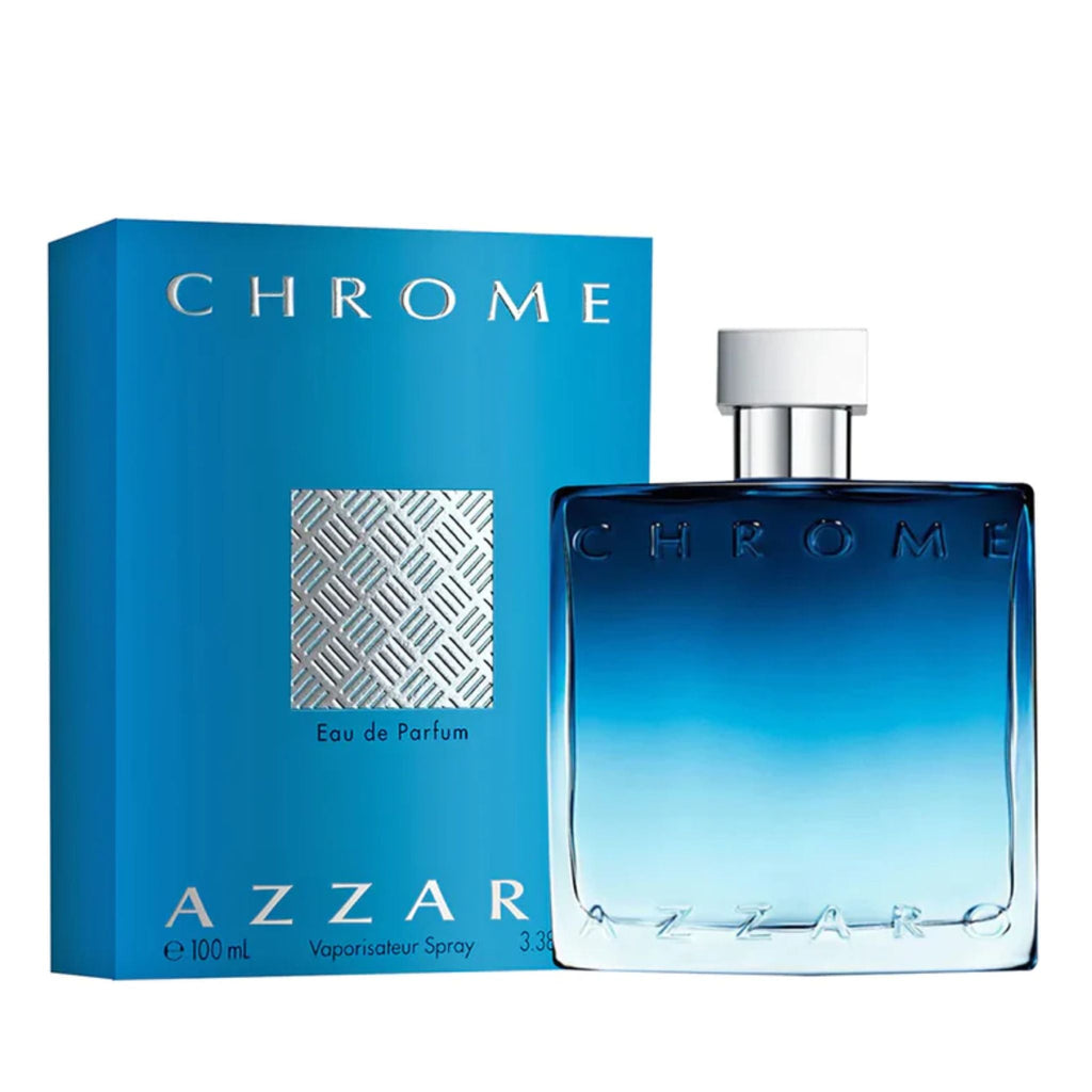Azzaro Chrome 3.4oz Men EDP Spray — 1