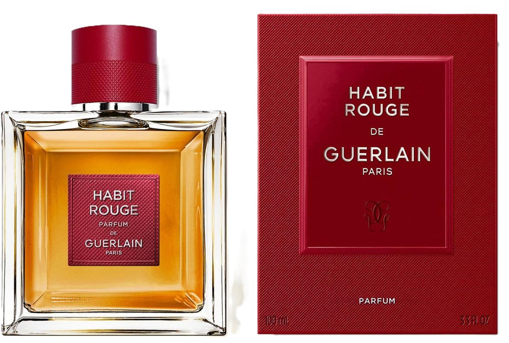 Guerlain Habit Rouge Parfum 3.3oz Men Spray — 1